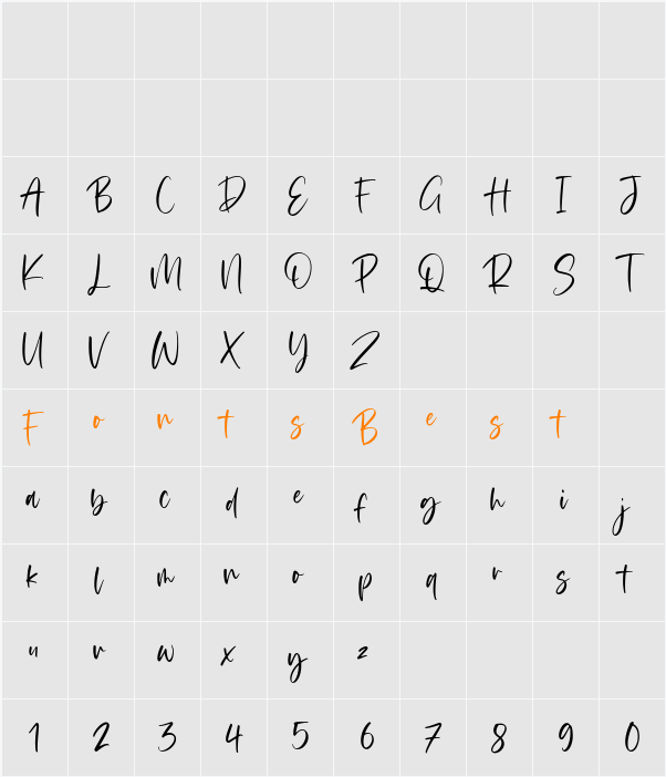 Blackbone Character Map