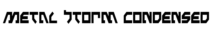 Metal Storm Condensed