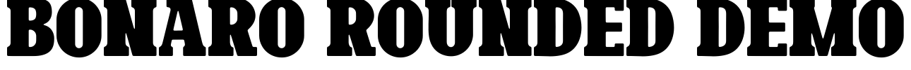 Bonaro Rounded Demo
