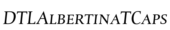 DTLAlbertinaTCaps