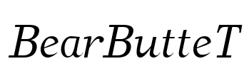 BearButteT