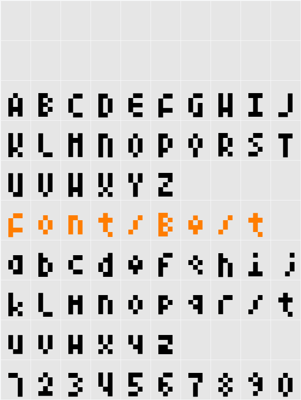 Fivejive Character Map