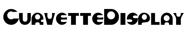 CurvetteDisplay Font Image