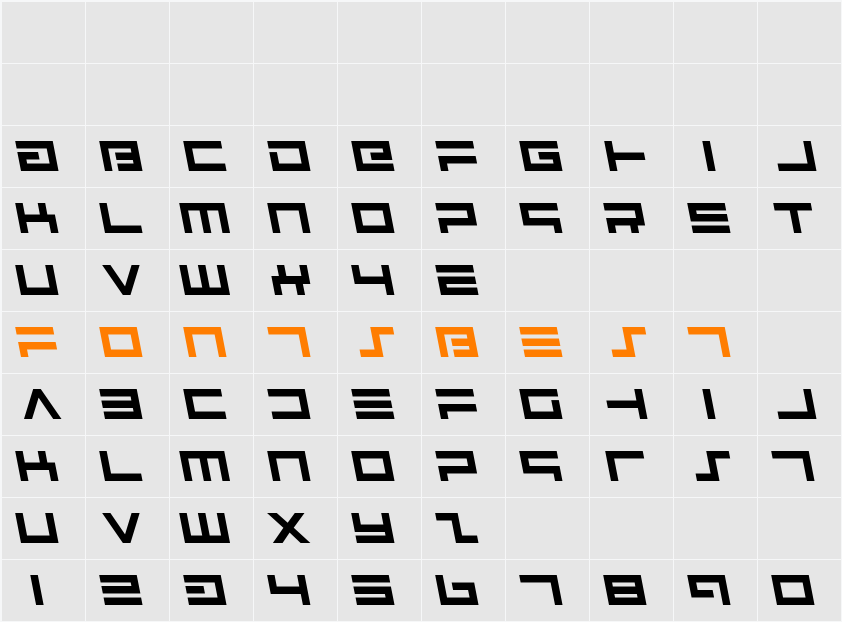 Avenger Leftalic Character Map