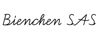Bienchen SAS Font Image