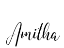 Amitha Font Image