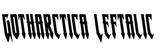 Gotharctica Leftalic