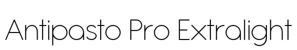 Antipasto Pro Extralight