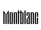Montblanc Font Image