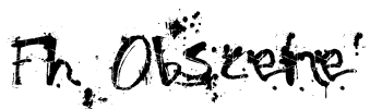 Fh_Obscene Font Image