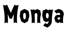 Monga Font Image