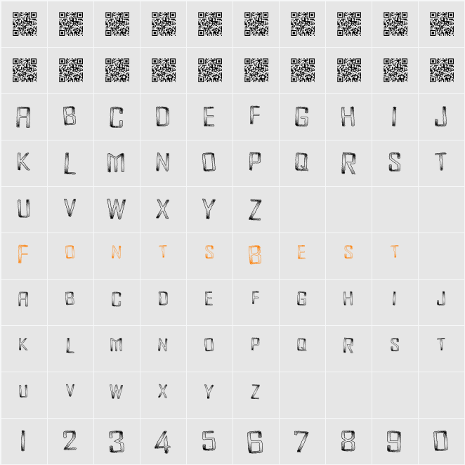 MonsterEnergy Character Map