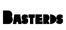 Basterds Font Image