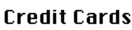 Credit Cards