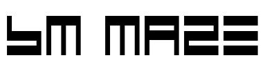 BM maze Font Image