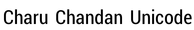 Charu Chandan Unicode