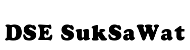DSE SukSaWat Font Image