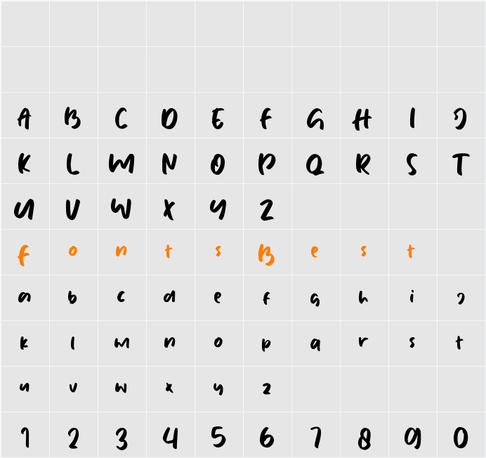 Blushing Character Map