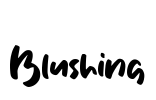 Blushing