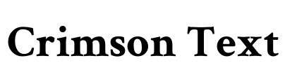Crimson Text