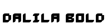 Dalila Bold Font Image