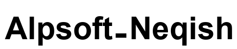 Alpsoft-Neqish Font Image