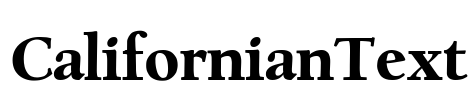 CalifornianText