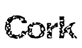 Cork Font Image