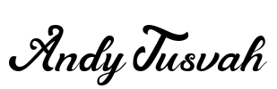 Andy Tusvah Font Image