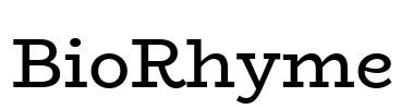 BioRhyme Font Image