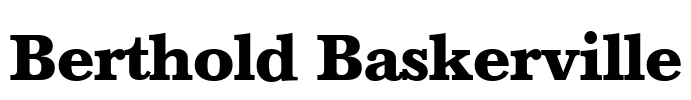 Berthold Baskerville