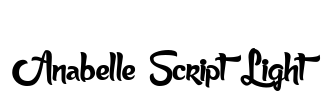Anabelle Script Light