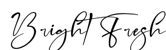 Bright Fresh Font Image