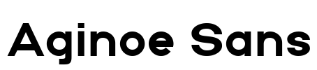 Aginoe Sans Font Image