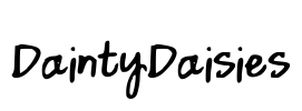 DaintyDaisies Font Image