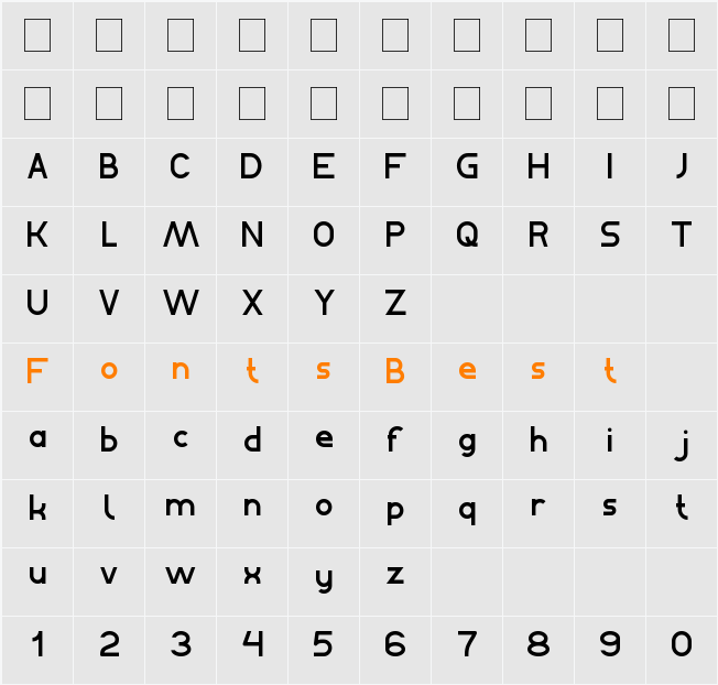 Bahasa Indonesia Character Map