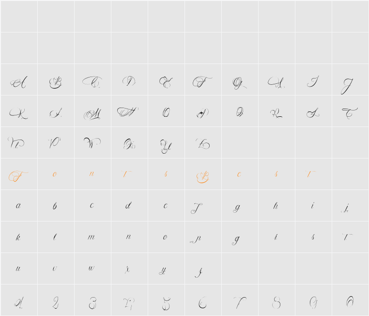 Aligot de Mirabelle Character Map