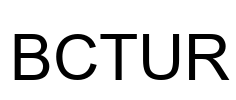 BCTUR Font Image
