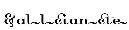 Dalliance Font Image