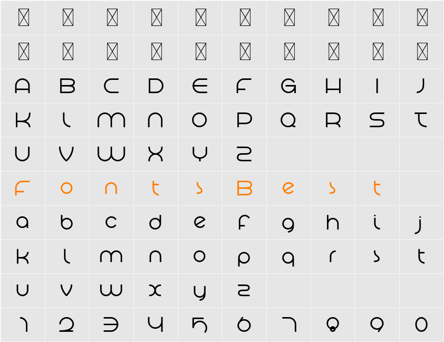 Beacon Character Map