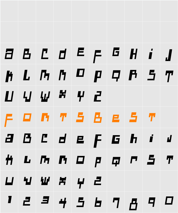 DadasAngie Character Map