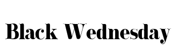 Black Wednesday