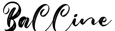 Balline Font Image