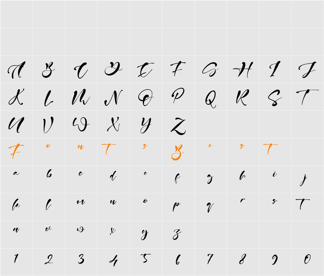Anasteziya Character Map