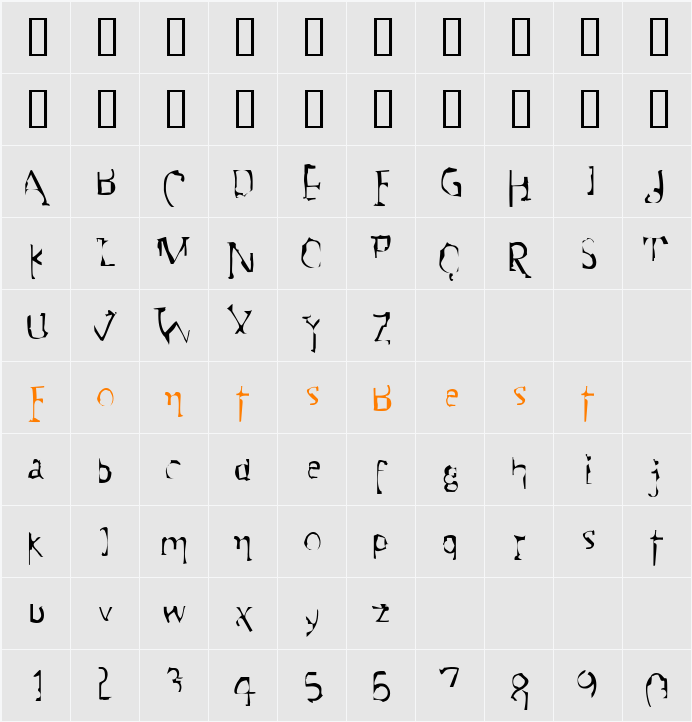 Motive Light Character Map