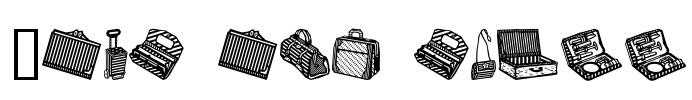 Bags and stuff Font Image