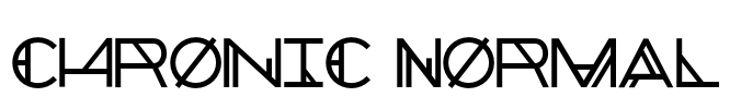 Chronic Normal Font Image