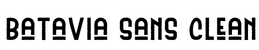 Batavia Sans Clean Font Image