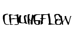 ChungFlew Font Image