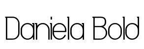 Daniela Bold Font Image